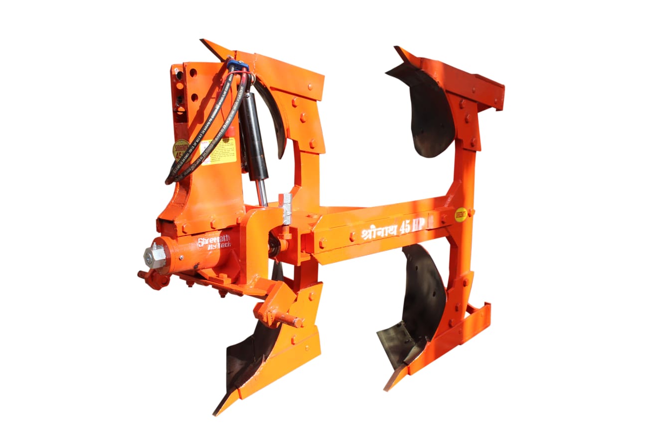 Shreenath Mechanical Reversible Plough for deep soil inversion - tillage equipment India